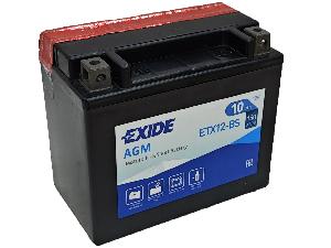 АКБ 10Ач "EXIDE AGM ETX12-BS" П.П. 150х87х130 