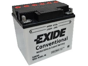 Аккумулятор 30Ач "EXIDE E60-N30L-B" О.П. 185х128х168 