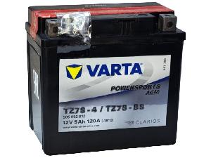 Аккумулятор 5Ач "VARTA FUNSTART AGM TTZ7S" О.П. 113х70х105 