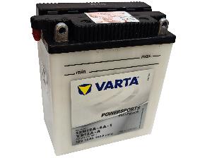 Аккумулятор 12Ач "VARTA FUNSTART 12N12A-4A-1, YB12A-A" П.П. 136х82х161 
