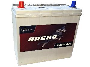 Аккумулятор 55Ач "HUSKY ASIA  75B24R" П.П. 238х127х225 