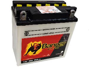 Аккумулятор 9Ач "BANNER BIKE Bull YB9-B" П.П. 135х75х139 