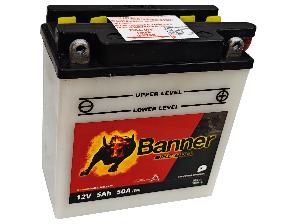Аккумулятор 5Ач "BANNER BIKE Bull YB5L-B" О.П. 120х60х130 