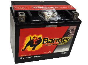 Аккумулятор 10Ач "BANNER BIKE Bull YTX12-BS" П.П. 150х87х130 