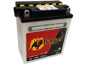 Аккумулятор 12Ач "BANNER BIKE Bull YB12AL-A2" О.П. 136х81х162 