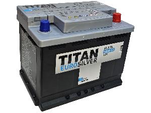 Аккумулятор 61Ач "TITAN EURO SILVER" О.П. 242х175х190 
