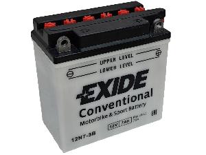 Аккумулятор 7Ач "EXIDE 12N7-3B" О.П. 135х75х133 