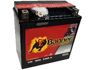 Аккумулятор 18Ач "BANNER BIKE Bull YTX20CH-BS" П.П. 150х87х161 