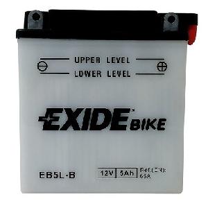 Аккумулятор 5Ач "EXIDE EB5L-B" О.П. 120х60х130 