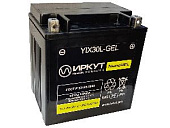 Аккумулятор 30,9Ач "ИРКУТ YIX30L-GEL" О.П. 166х126х175 