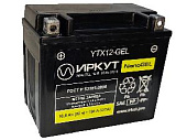 Аккумулятор 10,5Ач "ИРКУТ YTX12-GEL" П.П. 151х87х131 